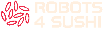 Robots 4 Sushi PNG beige logo